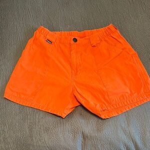 Bright Orange Shorts